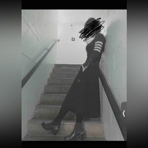 100%cashemre Thom Browne Charcoal Pullover